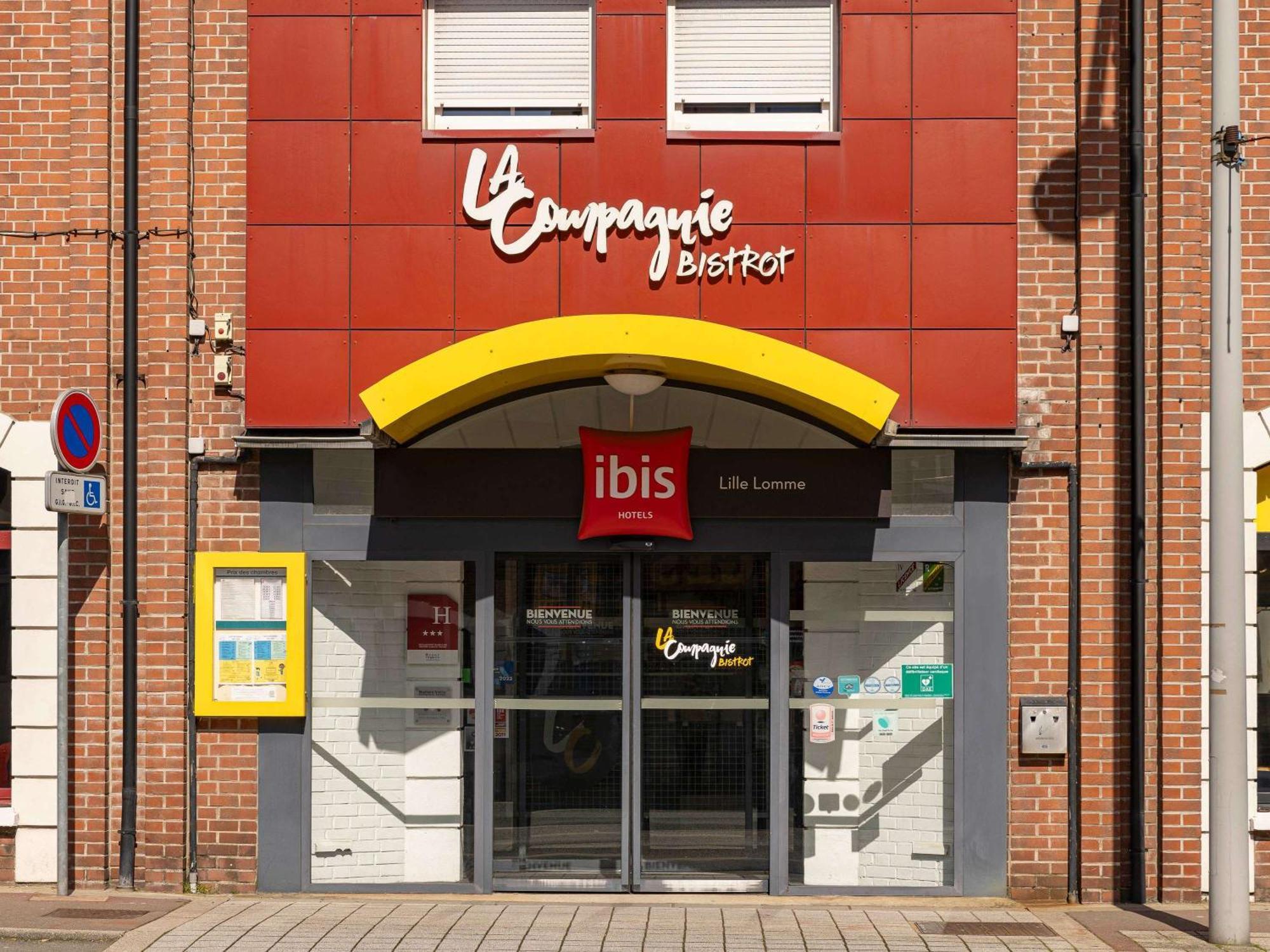 Отель Ibis Lille Lomme Centre Экстерьер фото